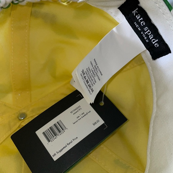 Kate Spade lemon hat - Picture 3 of 4